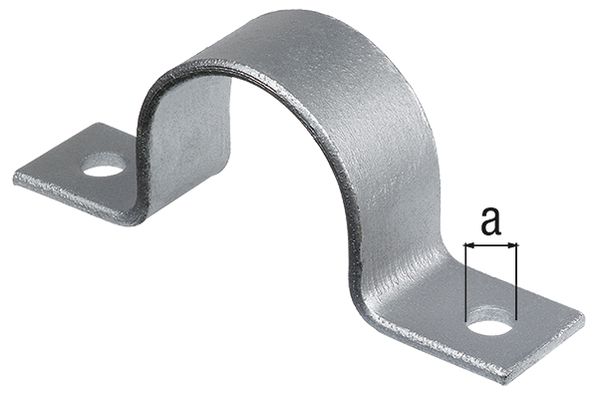 Alberts® Befestigungsbügel für Fahrradständer City und Ville, fvz, zum Aufschrauben 694869