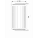 Vorschaubild MIW Ölfilter BO14001 Papierfilter (OEM-Qualität)