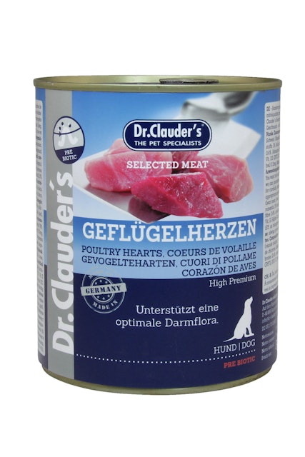 Dr. Clauder's Selected Meat Pre Biotics 800g Dosen HundenassfutterVorschaubild