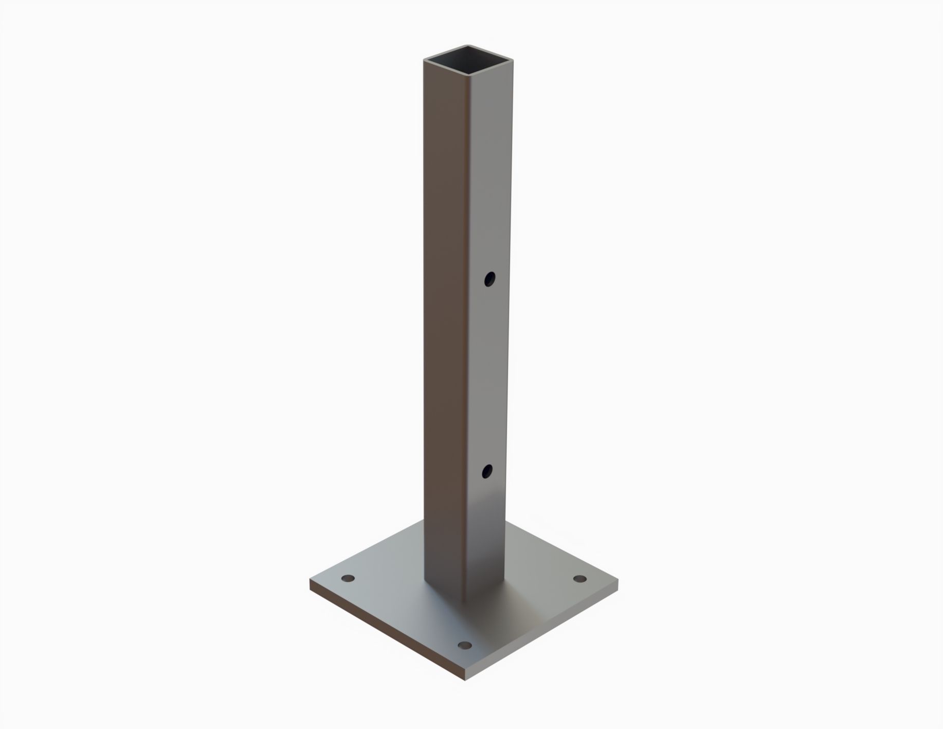 OSMO Pfostenanker für Aluminiumpfosten Typ B/C/E