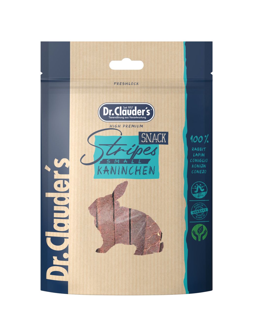 Dr Clauder´s Stripes S Kaninchen Hundesnack