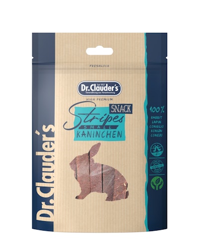 Dr Clauder´s Stripes S Kaninchen Hundesnack