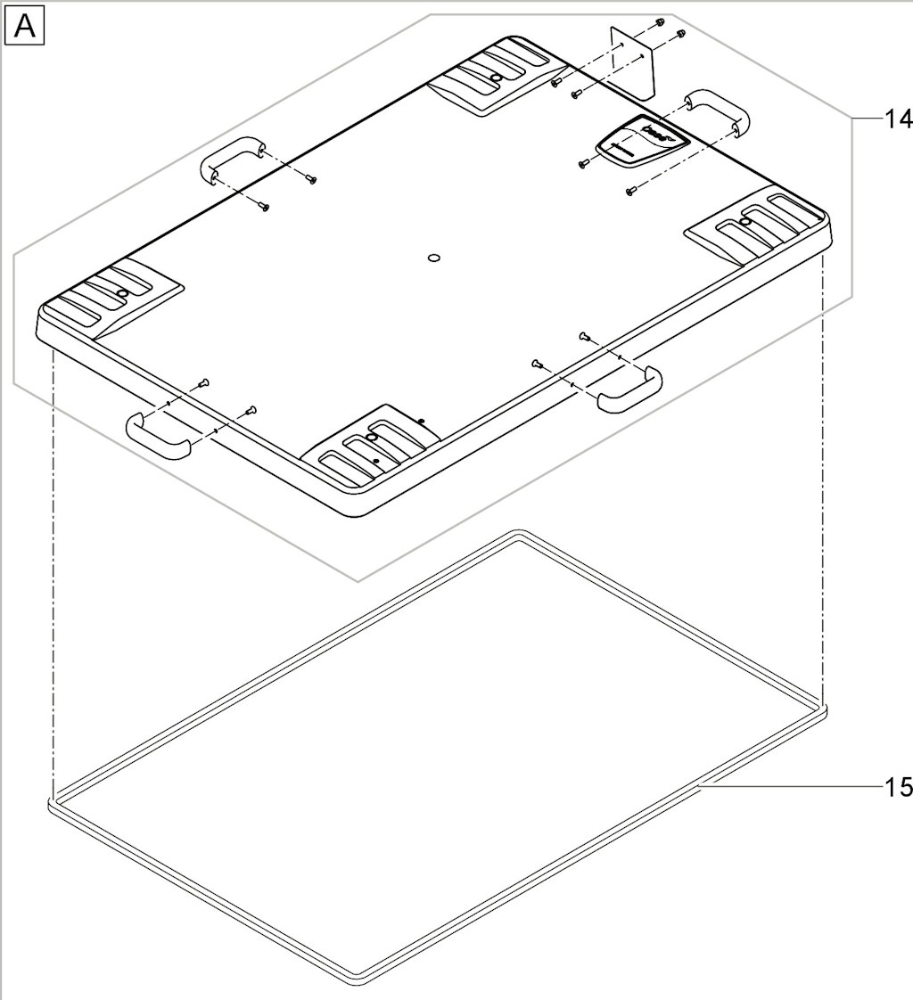 Explosionszeichnung Ersatzteile
