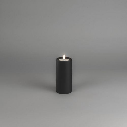 Konstsmide Weihnachtsbeleuchtung LED Kerze aus Kunststoff mattbeige batteriebetrieben 15 cm