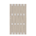 Vorschaubild TraumGarten Jumbo WPC Alu-Design Einzeltor 980 x 1790 mm