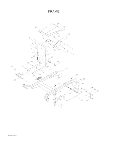 Husqvarna Rasenmäher kommerzielle Nutzung 968999252 WH4817EFQ