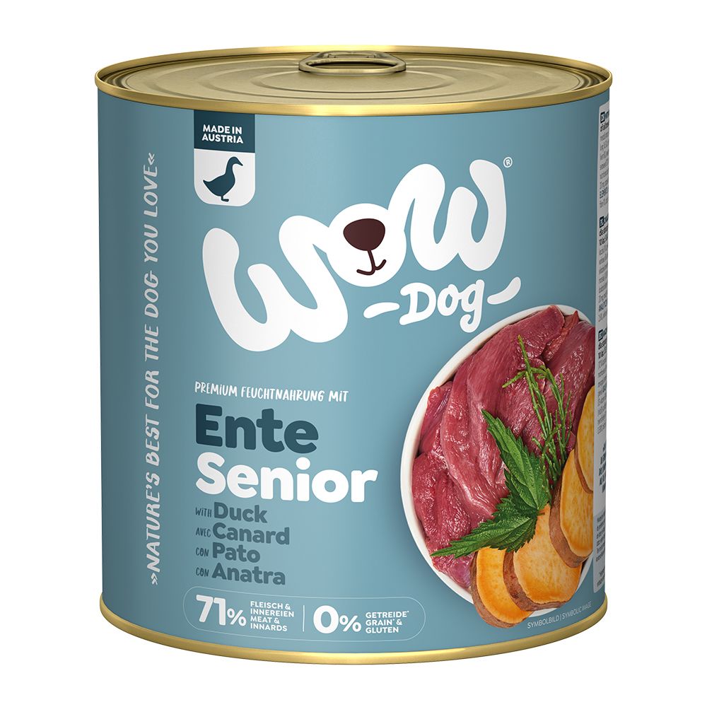 WOW Senior 800g Dose Hundenassfutter