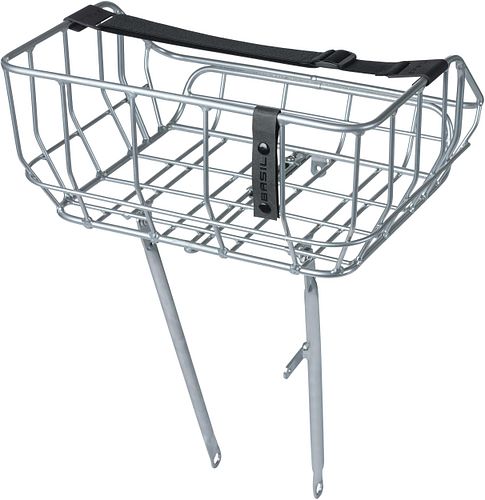 Basil Portland Transportgepäckträger silber chrome