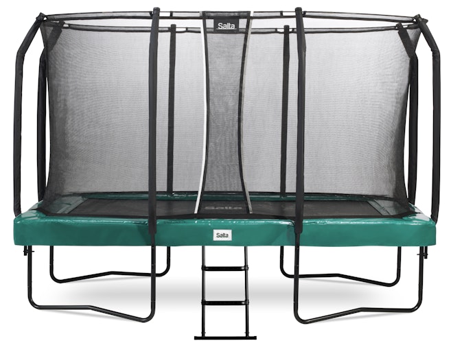 Salta Trampolin First Class 244 x 427 cm mit Sicherheitsnetz und Leiter