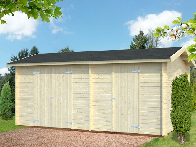 Palmako Gerätehaus Jari 14,5 m² - 28 mm