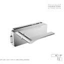 Vorschaubild GRIFFWERK Ganzglastürbeschlagset GATE SIEGER DESIGN-Edelstahl poliert mit Magnet