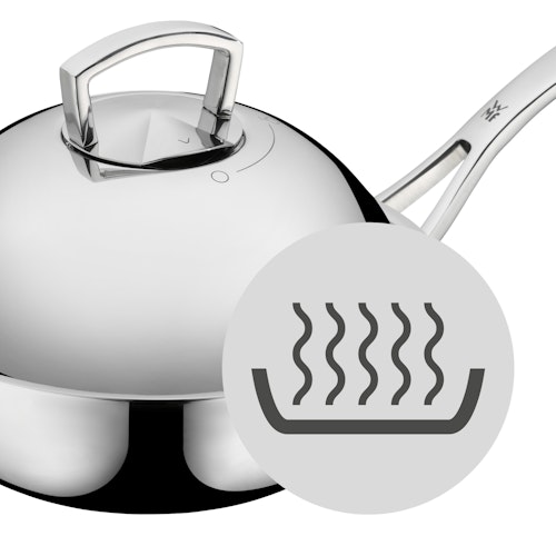 WMF Wok Multiply Ø 32 cm mit Metalldeckel