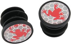 SRAM Lenkerstopfen schwarz / grau / rot