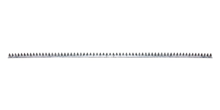 Alberts® Zackenleiste abgewinkelt,feuerv.z.Aufschrauben Länge 2000 mm Gesamthöhe 41 mm 