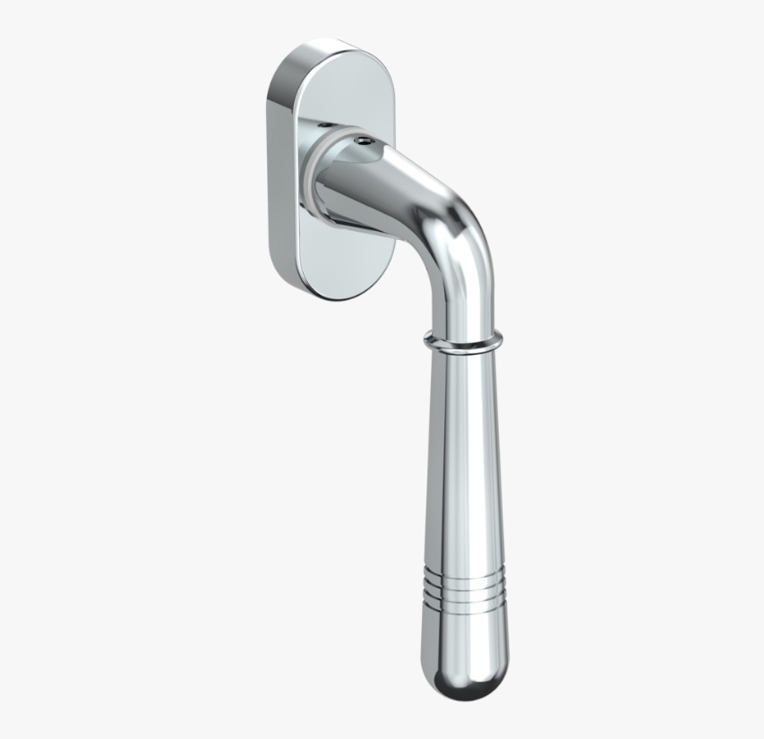 Griffwerk Fenstergriff FABIA Chrom-Optik R 7x32mm