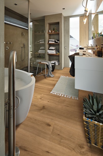 HANDMUSTER MEISTER Designboden MeisterDesign. allround DD 700 S 7455 Tacoma Oak amber Softwood-Struktur