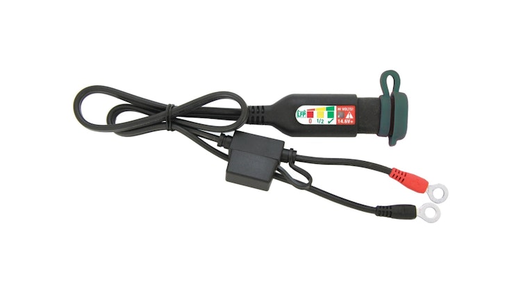 Tecmate SAE Batteriemonitor für Lithium Batterien