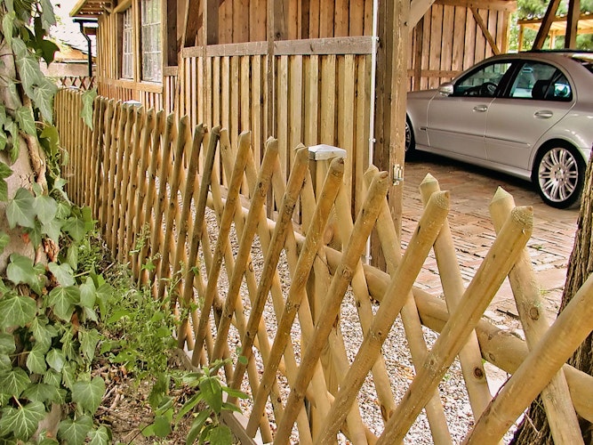 T&J Jägerzaun ohne Querriegel