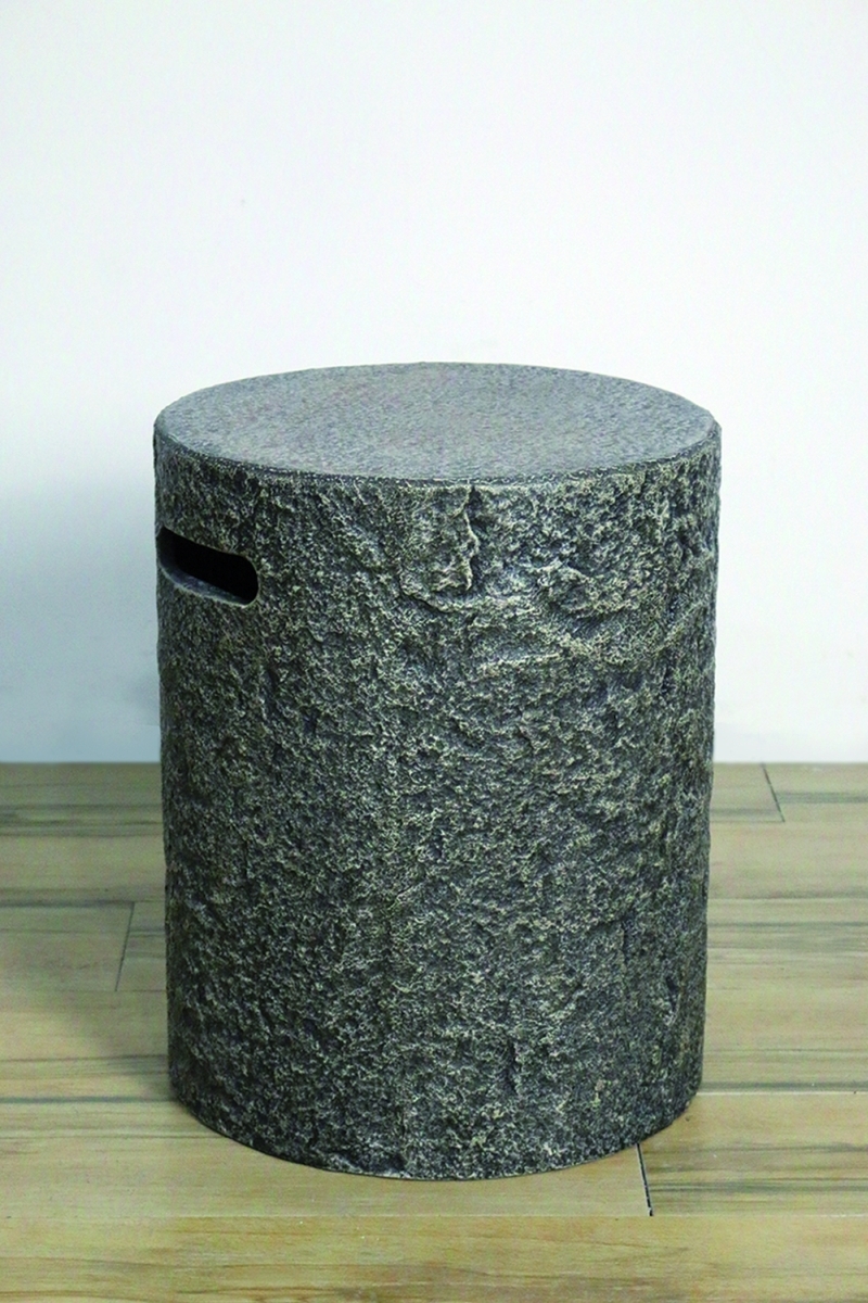 Gardenforma Abdeckung für Gasflaschen Naturstein-Optik für 5 kg Gasbehälter