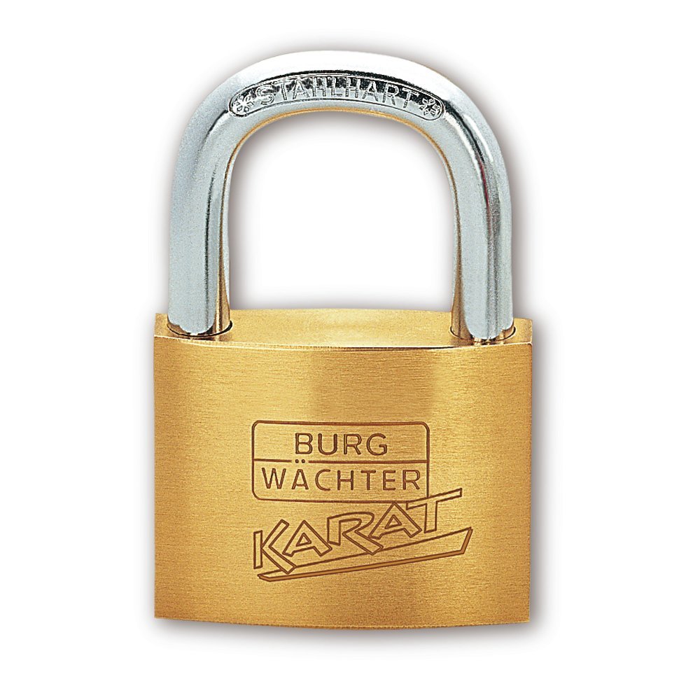 Thumbnail - Burg Wächter Zylinder-Vorhangschloss Karat 217/30/6