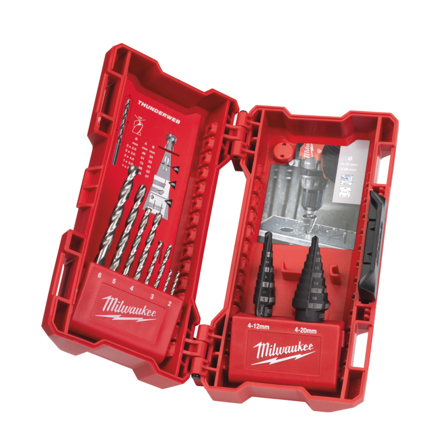 Milwaukee STUFENBOHRER/ TH.WEB COMBO SET 48899350