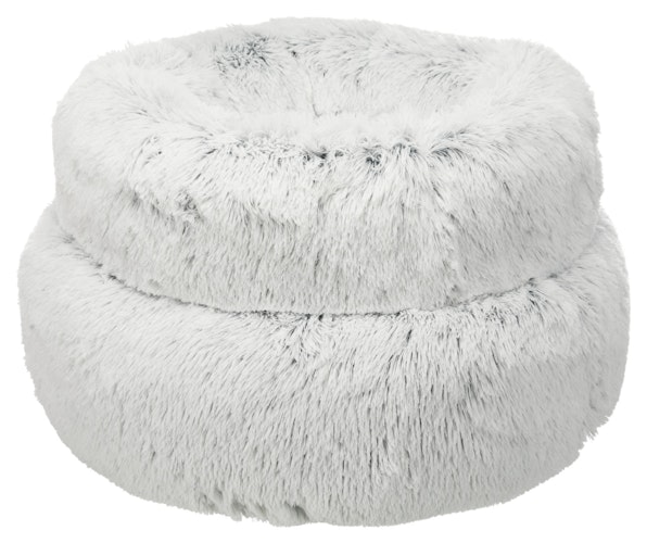 TRIXIE Bett Harvey rund Ø 50 Centimeter weiß/schwarz Hunde- und Katzenbett