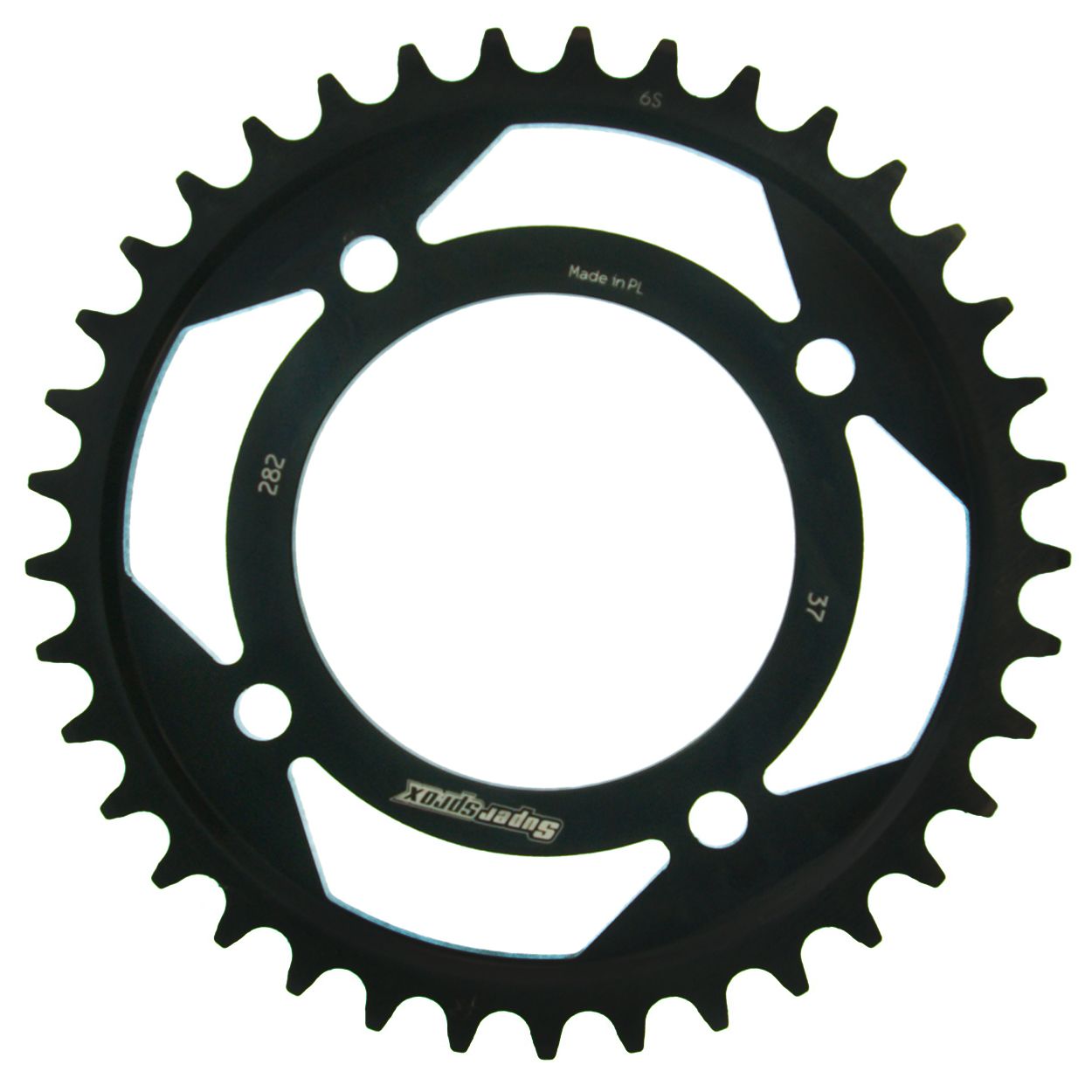 Supersprox Stahl-Kettenrad 530 37Z (Schwarz)