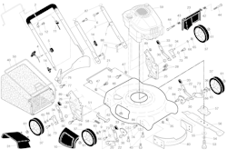 Husqvarna Rasenmäher gelegentliche Nutzung LC 153-HD, 96131003402, 2015-12
