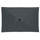 Vorschaubild doppler Mittelmastschirm ACTIVE 210 x 140 Auto-Tilt, Aluminium Silber / Polyester 180 g/m²