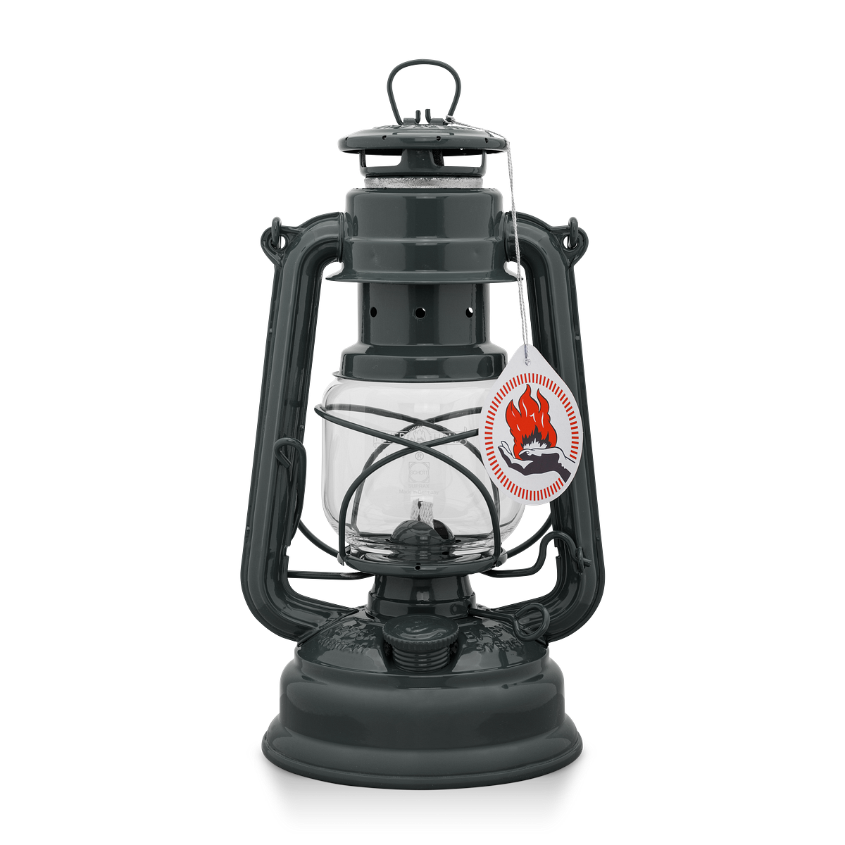 Feuerhand Sturmlaterne Baby Special 276 Anthrazitgrau - Limitiert