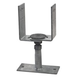 Palmako Bodenanker 12 x 12 cm zum Aufdübeln Palmako Bodenanker 12 x 12 cm zum AufdübelnZubehörbild