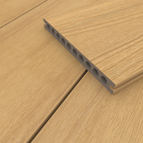 NewTechWood Gigante WPC-Terrassendiele Hohlkammer Red Cedar  23 x 210 mm