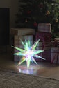 Vorschaubild Konstsmide Weihnachtsbeleuchtung 3D Stern in kristalloptik, 80 RGBLEDs