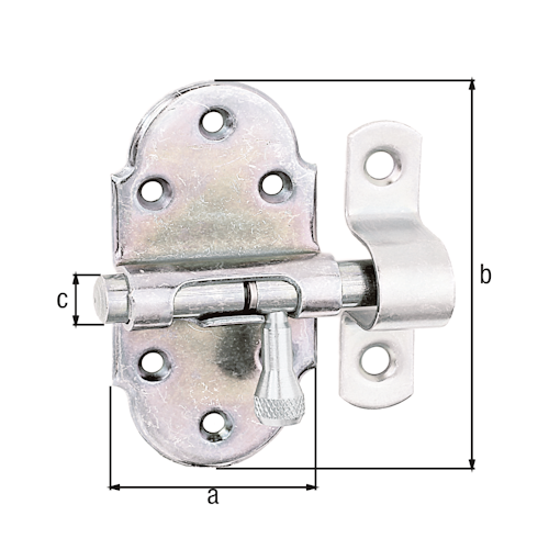 Alberts® Grendelriegel 40 x 75 mm