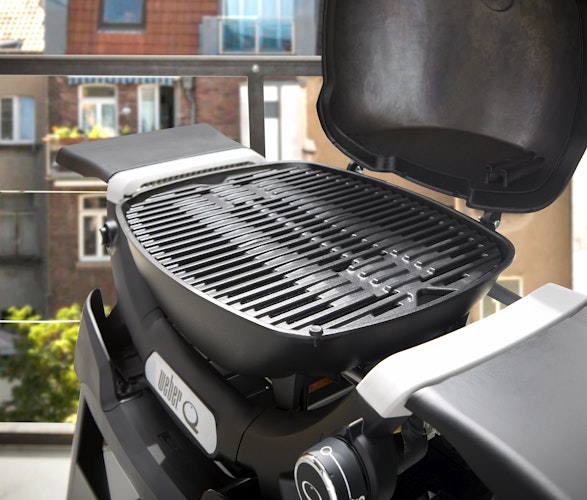 Weber Q1200N Gasgrill mit Stand - Black