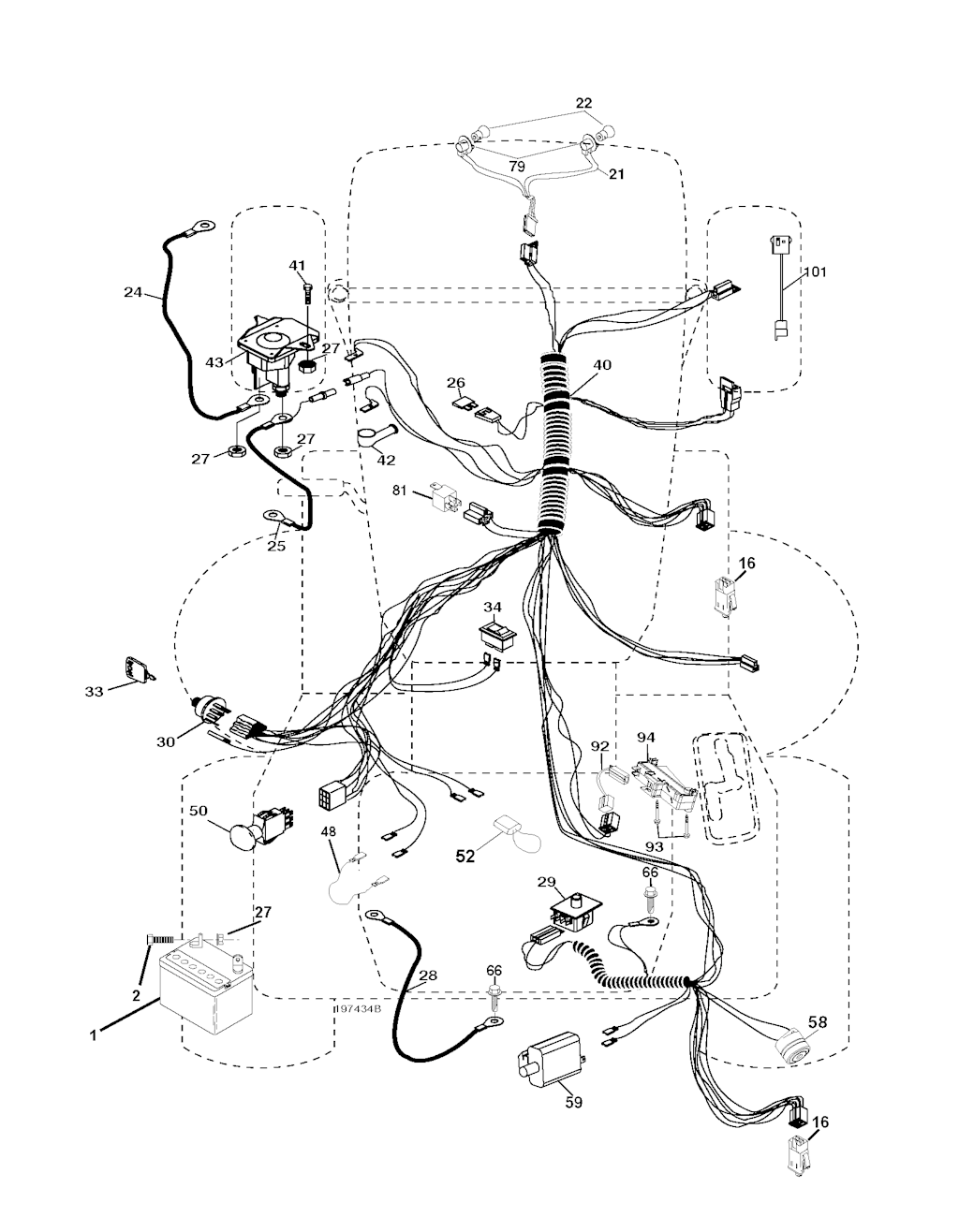 Explosionszeichnung Ersatzteile