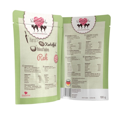 Katzenliebe 100 Gramm Katzennassfutter