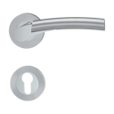 Vorschaubild Griffwerk Türgriff RAFFAELLA Schraubrosette- Chrom/Perla Silbermatt - Auslaufartikel