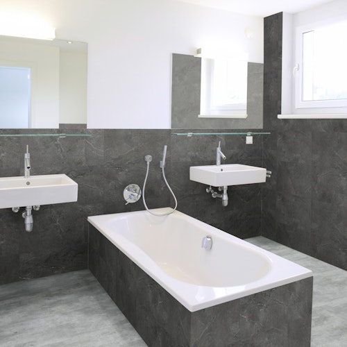 Revét Vinyl Wandfliese Slate Matt 60 x 30 cm