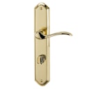 Vorschaubild Griffwerk Türgriff AMADEUS Langschild- Messing Optik