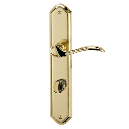 Griffwerk Türgriff AMADEUS Langschild- Messing Optik