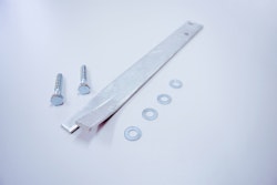 Weka Bodenanker-Set zum Einbetonieren für Kinderspielgeräte (Set inkl. 8 Anker für 4 Pfosten)