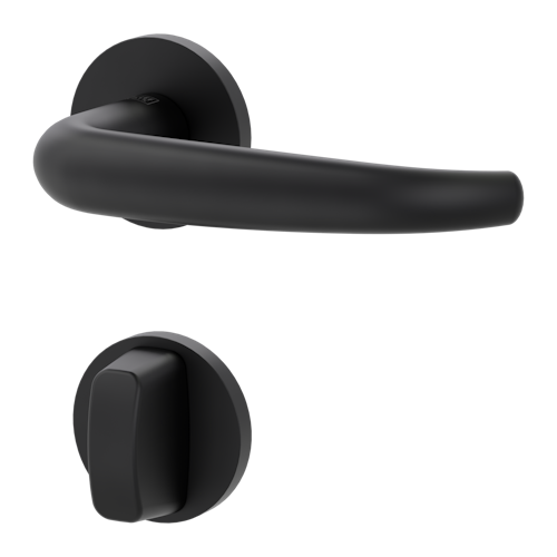 Griffwerk VAYA 194 ALDA fast2fix Fast2Fix GK3 Rosetten rund WC Graphitschwarz