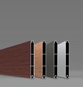 Vorschaubild Alberts® Alu Sichtschutz Palitio als Set, Profilhöhe 150 mm, zum Einbetonieren