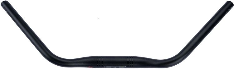ErgoTec Lenker Trekking 620 mm schwarz mit Kabelöffnung 20 x 10 mm + 20 x 25 mm