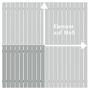 Vorschaubild TraumGarten Squadra Alu-Sichtschutz auf Maß