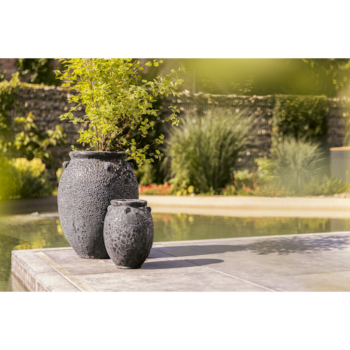 Plant Pot Santeri schwarz antik