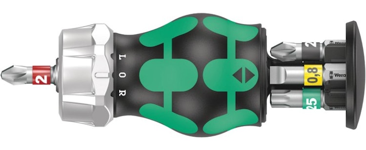 Wera Bitsatz Magazin RA2 - Kraftform Kompakt Stubby