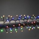 Vorschaubild Konstsmide Weihnachtsbeleuchtung  Micro LED Compactlights gefrostet 1500 bunt
