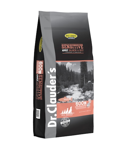 Dr. Clauder's Best Choice Lifecycle Sensitive Adult Lachs & Reis All Breed Hundetrockenfutter